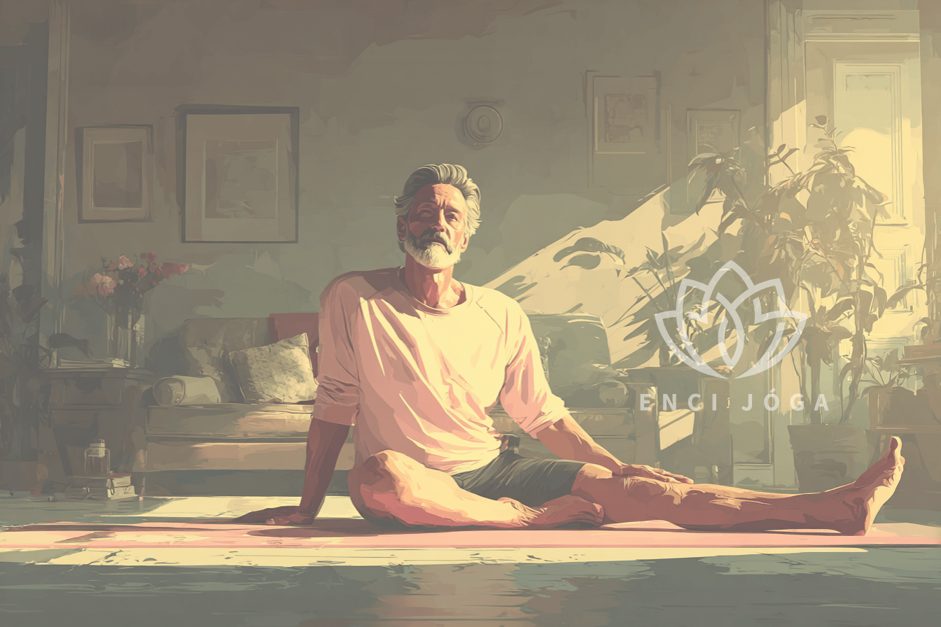 jóga férfiaknak csípő mobilizálásra derékfájás esetén